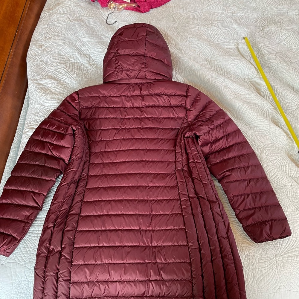 32 Degrees Maroon Packable Down Jacket - image 3